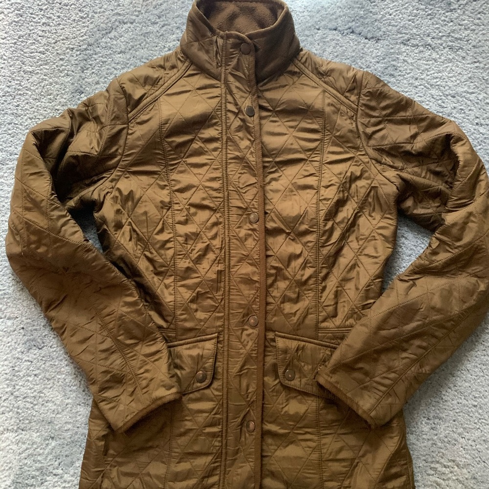 Barbour Calvary quilted jacket - forest green